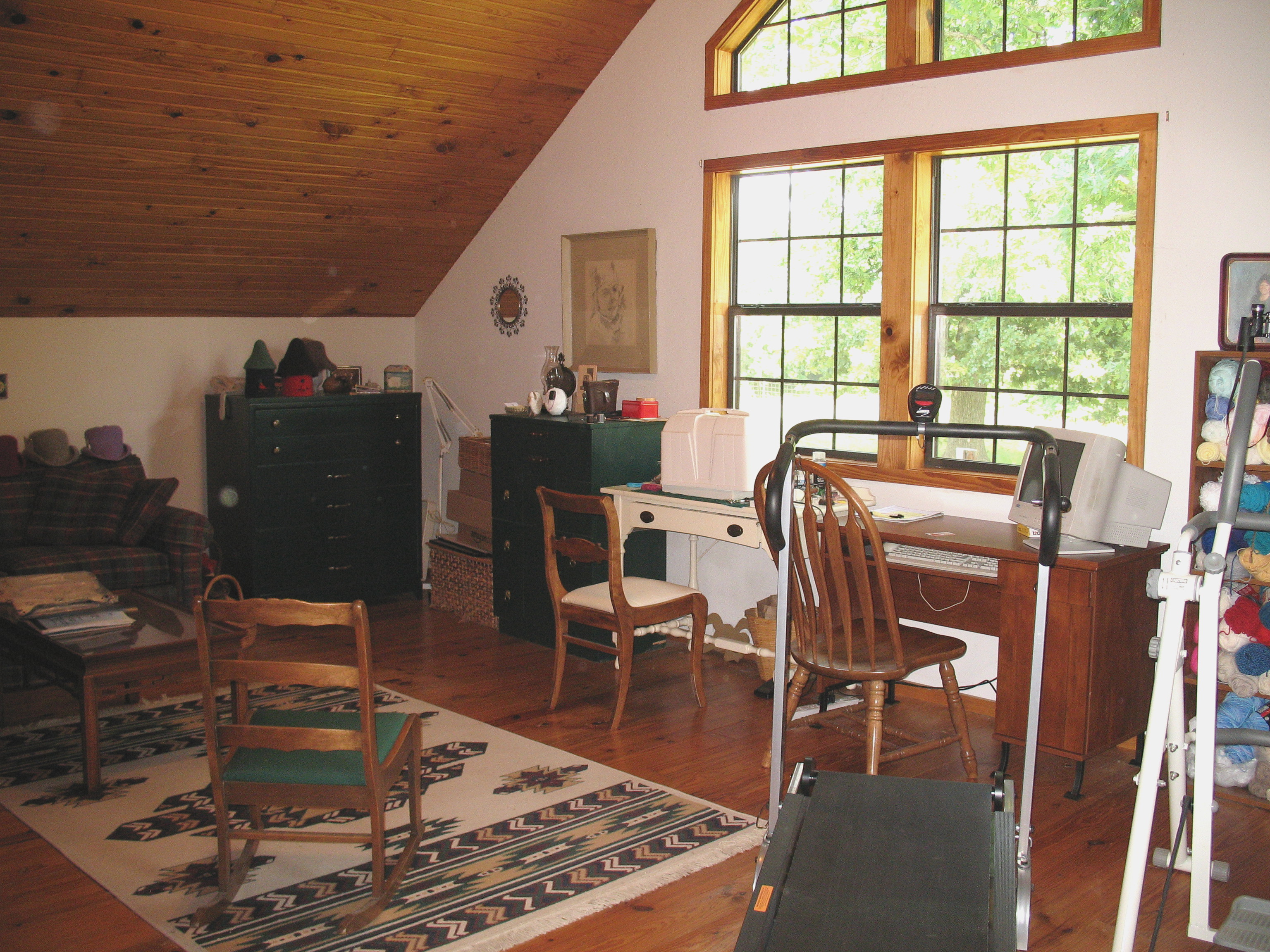 Open room to the left