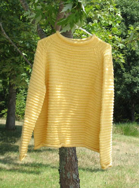 Yellow sweater